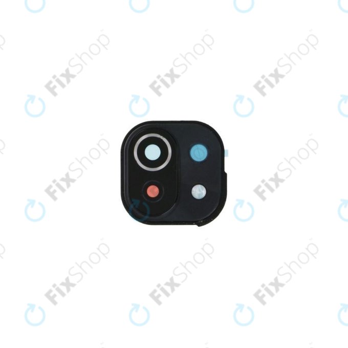 Lente fotocamera posteriore con frame per Xiaomi Mi 11 Lite 5G, Truffle Black