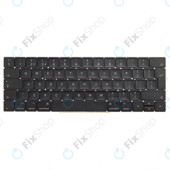 Tastiera UK per MacBook Pro 13" A1706, 15" A1707 (Late 2016 - Mid 2017)