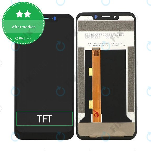 Schermo LCD per UleFone Armor 6, Vetro touch senza cornice