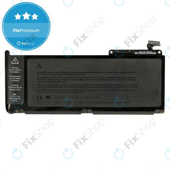 Batteria A1331 per MacBook 13" A1342 (Late 2009 - Mid 2010), 6800mAh, FixPremium