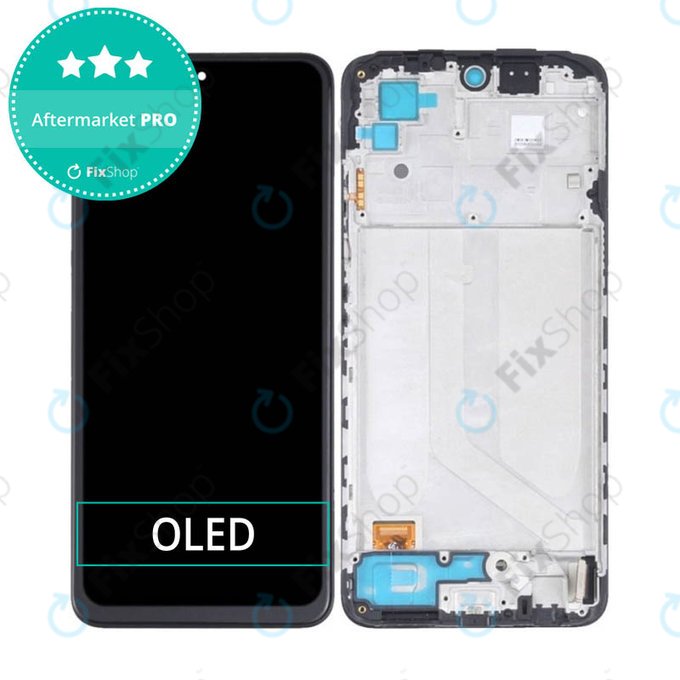 Schermo OLED per Xiaomi Poco M5s, Vetro touch con cornice