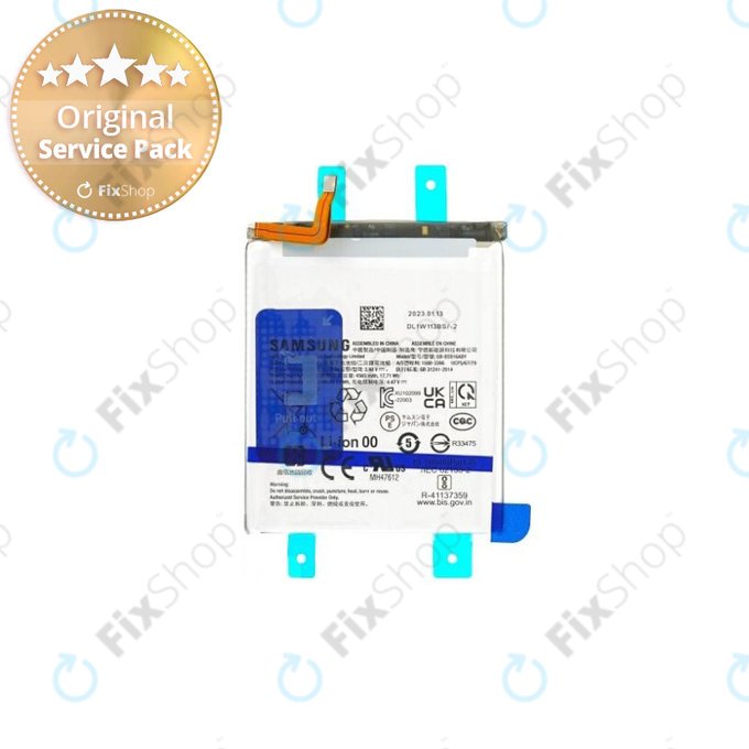 Batteria per Samsung S23 Plus S916B, EB-BS916ABY, GH82-30470A, 4700mAh, Genuine Service Pack