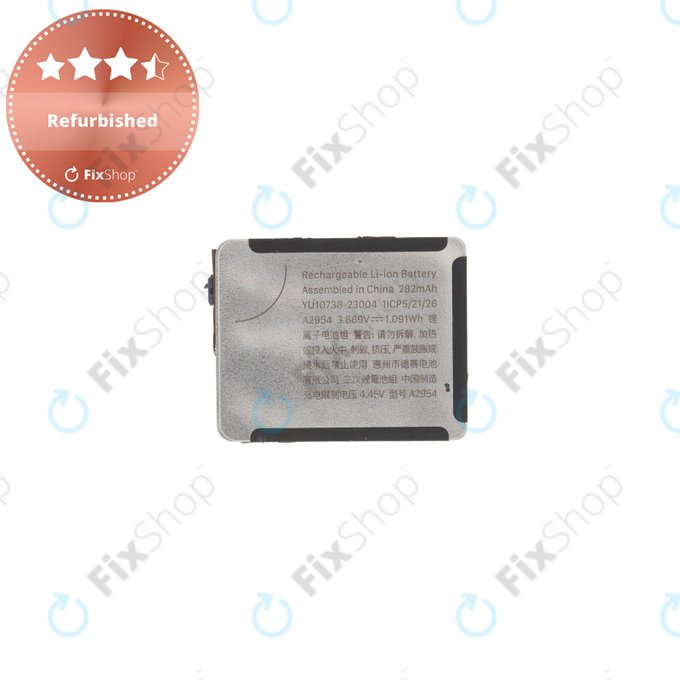 Batteria A2954 per Apple Watch 9 41mm, 282mAh, Refurbished