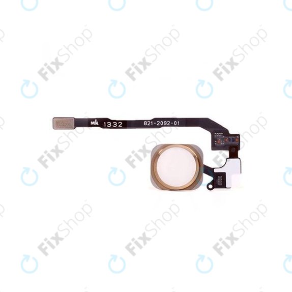 Tasto Home e cavo flex per iPhone SE, Rose Gold