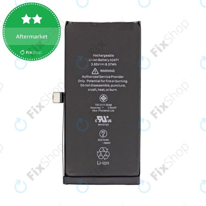Batteria per iPhone 12 Mini, 2227mAh