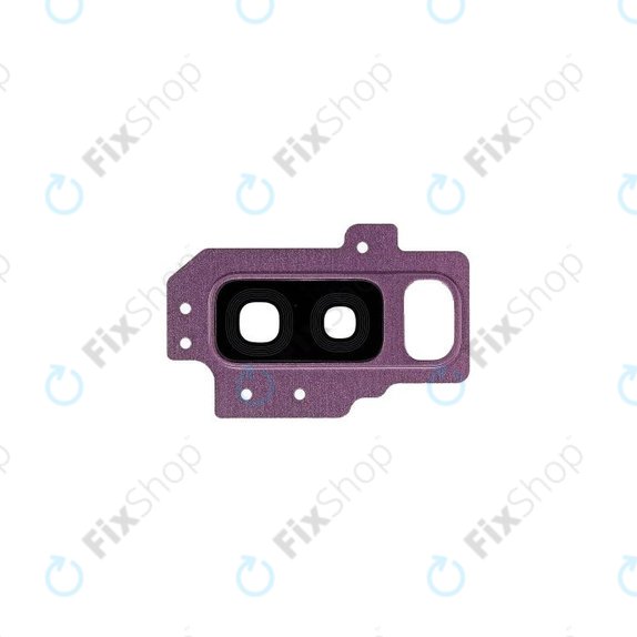 Frame e lente fotocamera posteriore per Samsung S9 Plus G965F, G965FD, Lilac Purple