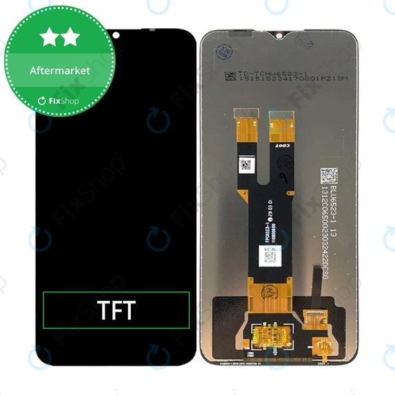 Schermo LCD per Nokia C22, C32, Vetro touch senza cornice