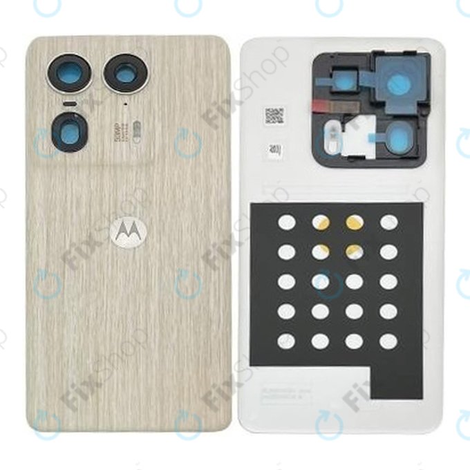 Cover batteria per MotGoldla Edge 50 Ultra, Nordic Wood, 5S58C24472, Genuine Service Pack