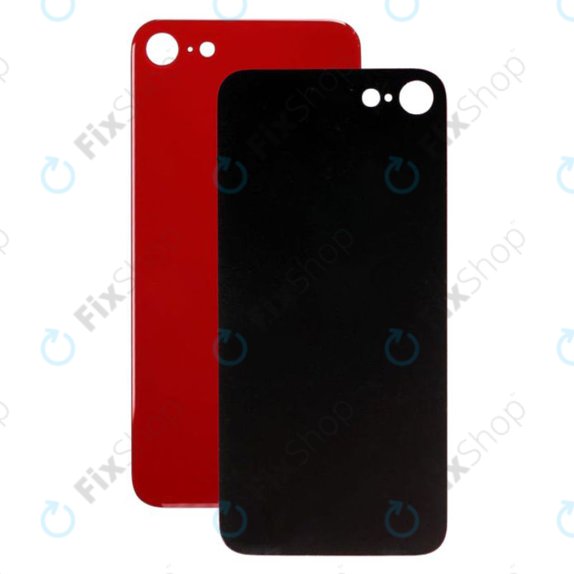 Vetro scocca posteriore per iPhone 8, Red