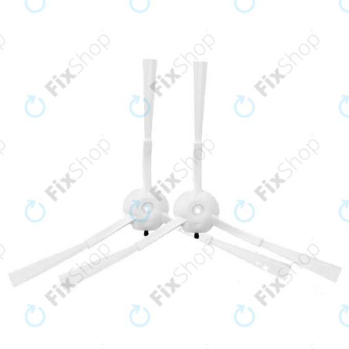 Spazzola laterale per Xiaomi Roidmi EVA, White, 2 pz