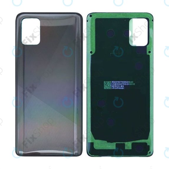 Cover batteria per Samsung A51 A515F, Prism Crush Black
