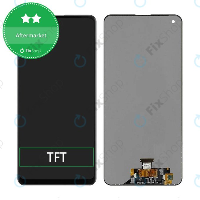 Schermo per Samsung A21s A217F, Vetro touch senza cornice