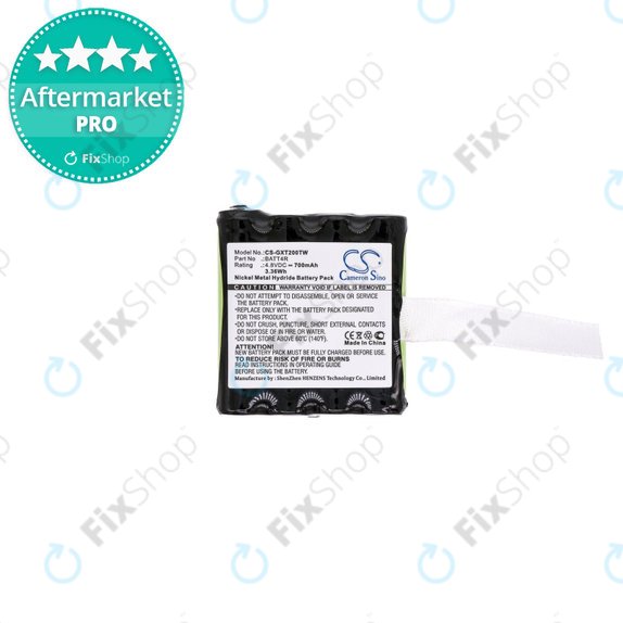 Batteria per MotGoldla TLKR-seriess, XT180, XTB446, XTK446, XTR446, IXNN4002A, IXNN4002B, 700mAh, HQ