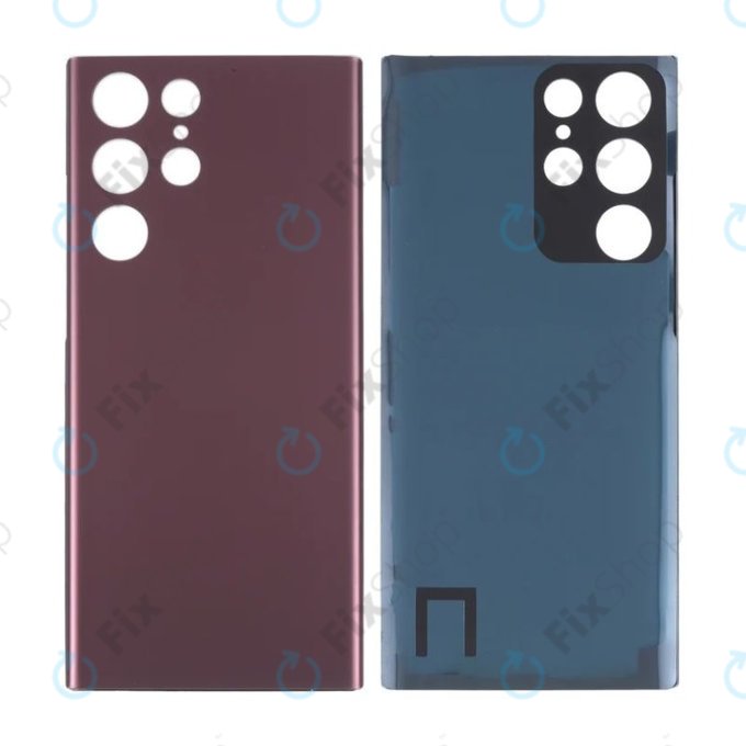 Cover batteria per Samsung S22 Ultra S908B, Burgundy