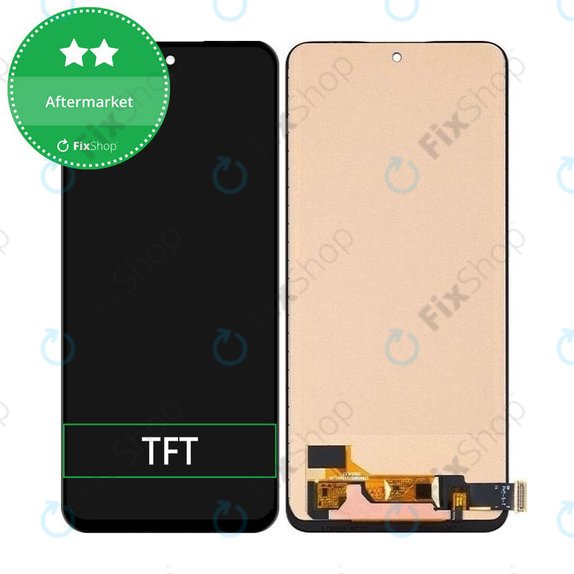 Schermo LCD per Xiaomi Redmi Note 12, Vetro touch senza cornice