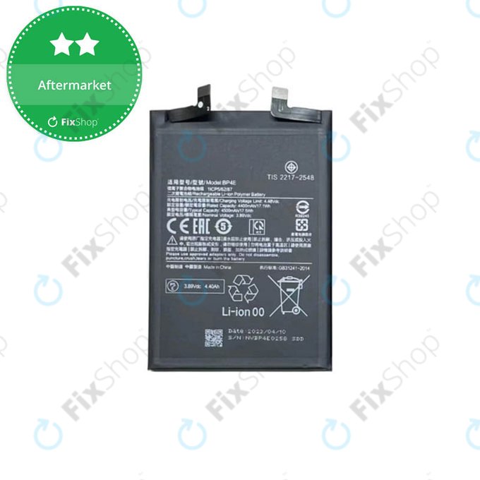 Batteria per Xiaomi 13 Lite, BP4E, 4500mAh