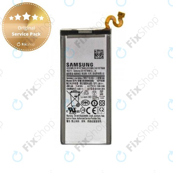 Batteria per Samsung Note 9, EB-BN965ABU, GH82-17562A, 4000mAh, Genuine Service Pack