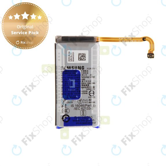Batteria per Samsung Z Flip7 FE, principale, EB-BF741ABE, GH82-37736A, Genuine Service Pack