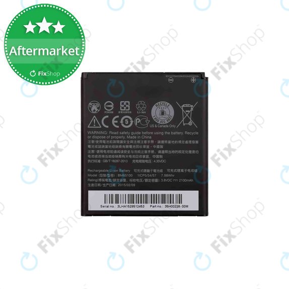Batteria per HTC Desire 510 A1, BM65100, 2100mAh