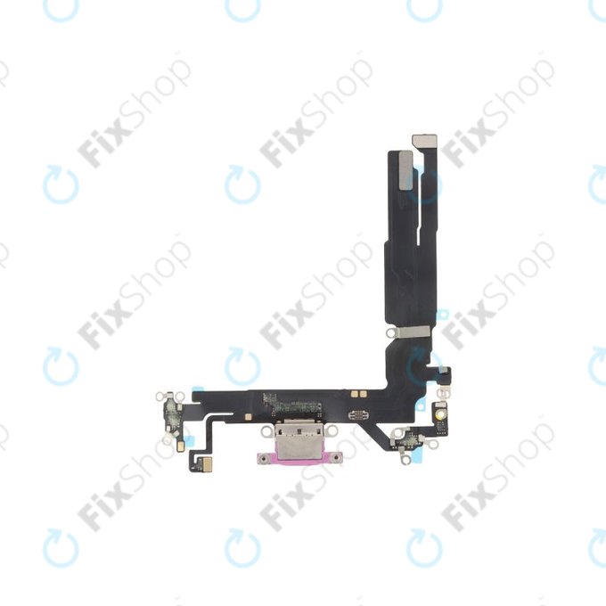 Connettore di ricarica con Cavo flex per iPhone 16, Pink