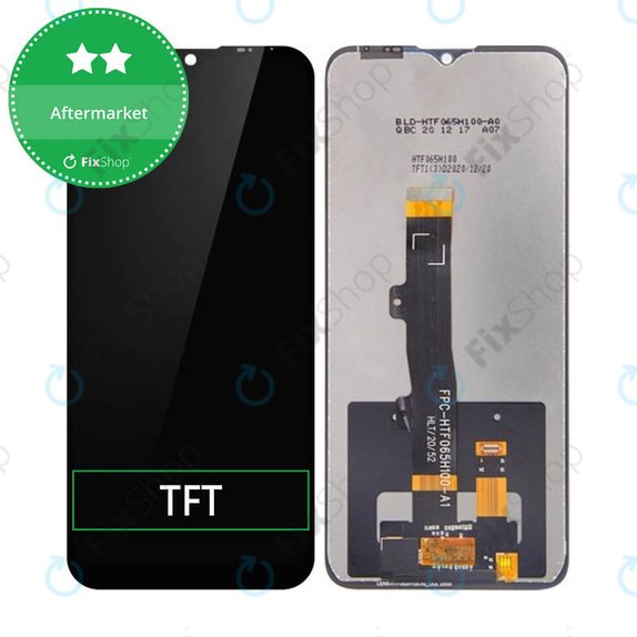 Schermo LCD per MotGoldla Moto E7 XT2095, Vetro touch senza cornice