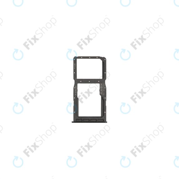 SIM e SD Tray per Huawei P30 Lite, P30 Lite 2020, Midnight Black, 51661LWL, 51661NAL, Genuine Service Pack
