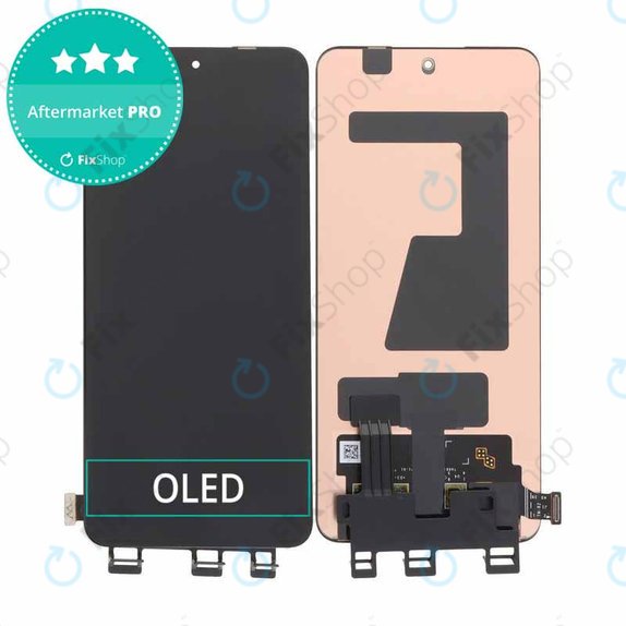Schermo OLED per OnePlus Nord 4 5G CPH2663, Vetro touch senza cornice