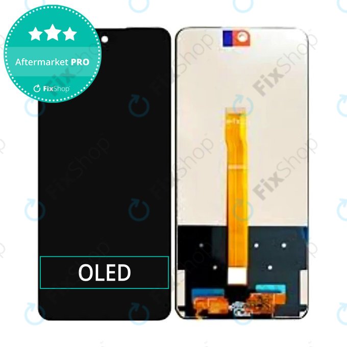 Schermo OLED per Samsung M15 M156B, Vetro touch senza cornice