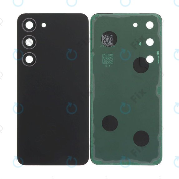 Gruppo cover batteria per Samsung S23 S911B, Phantom Black