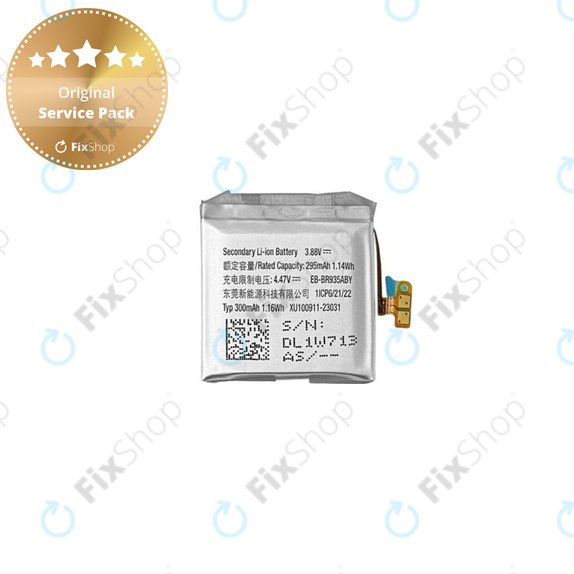 Batteria per Samsung Galaxy Watch 6 40mm R930, R935, Watch 7 40mm L300, L305, 300mAh, EB-BR935ABY, GH43-05156A, Genuine Service Pack