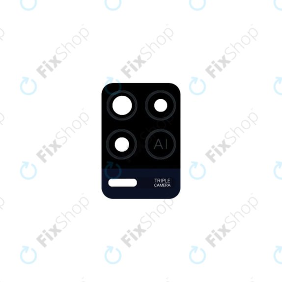 Lente fotocamera posteriore per Oppo A54 CPH2239, Crystal Black