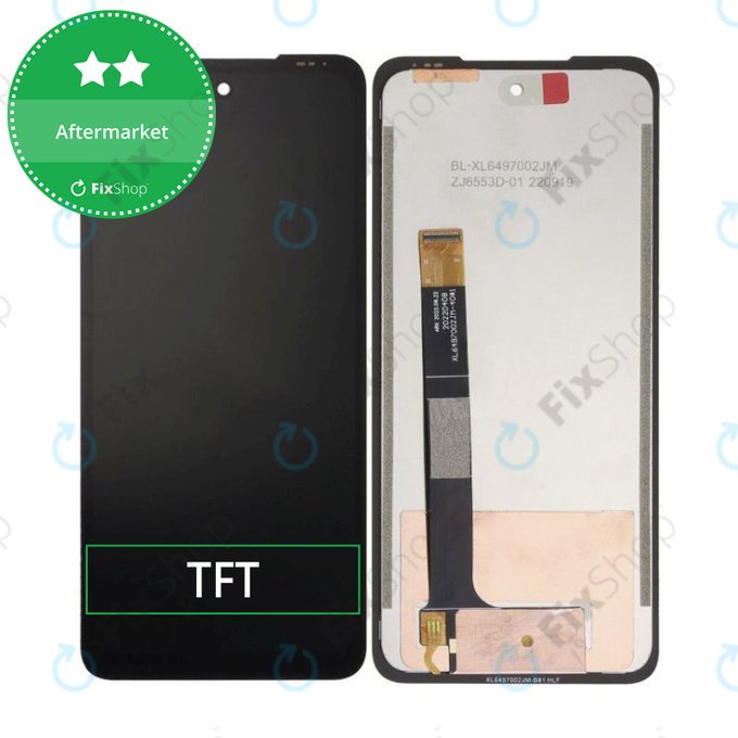Schermo LCD per Umidigi Bison 2, Vetro touch senza cornice