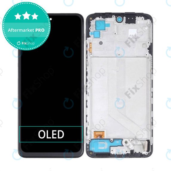 Schermo OLED per Xiaomi Poco M5s, Vetro touch con cornice