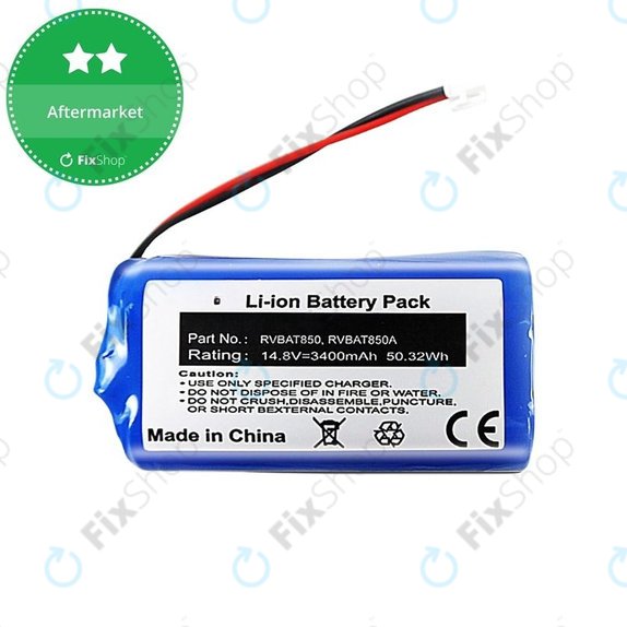Batteria per Shark Clean RV2600WA, RV2600WD, RV2600WS, RVBAT850, Li-Ion, 3400mAh, 14.8V