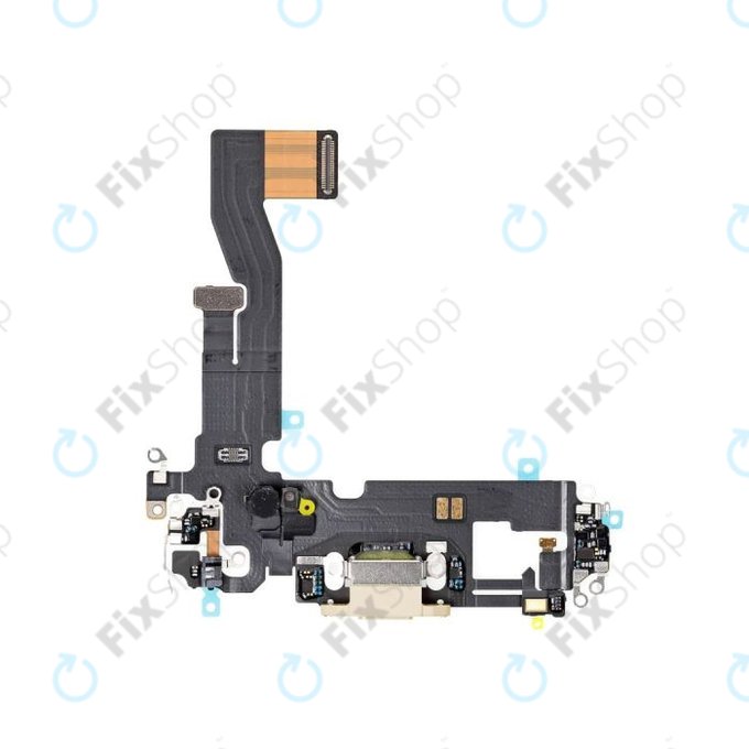 Connettore di ricarica con Cavo flex per iPhone 12, 12 Pro, Gold