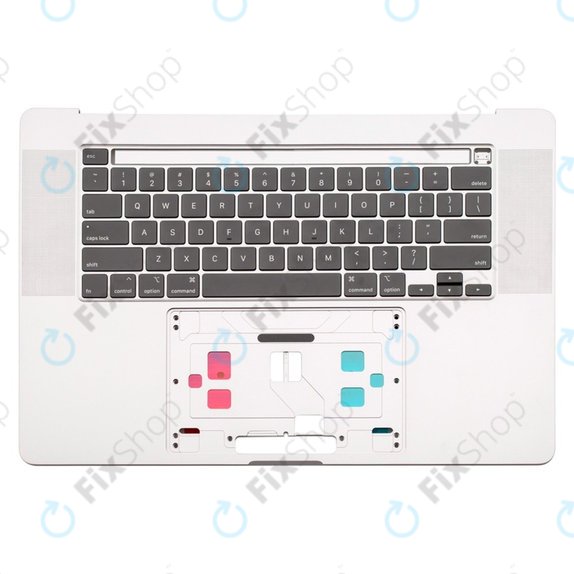 Top case con tastiera UK per MacBook Pro 16" A2141 (2019), Silver