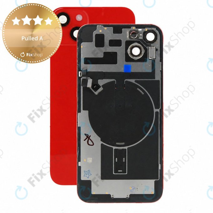 Vetro scocca posteriore per iPhone 14 Plus, (PRODUCT)RED, Pulled A