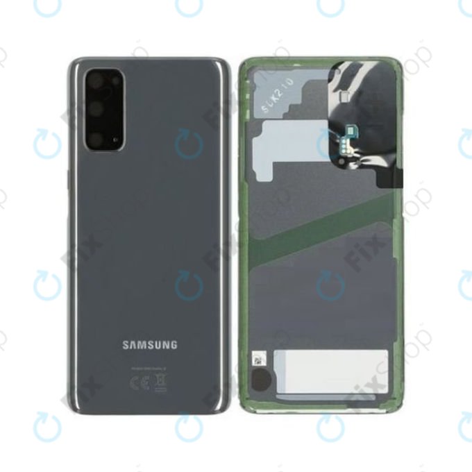 Cover batteria per Samsung S20 G980F, Cosmic Grey, GH82-22068A, GH82-21576A, Genuine Service Pack