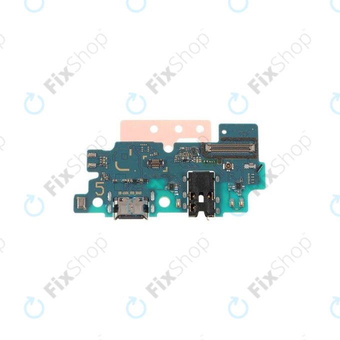 Scheda PCB connettore di ricarica per Samsung A50 A505F, GH96-12616A, Genuine Service Pack