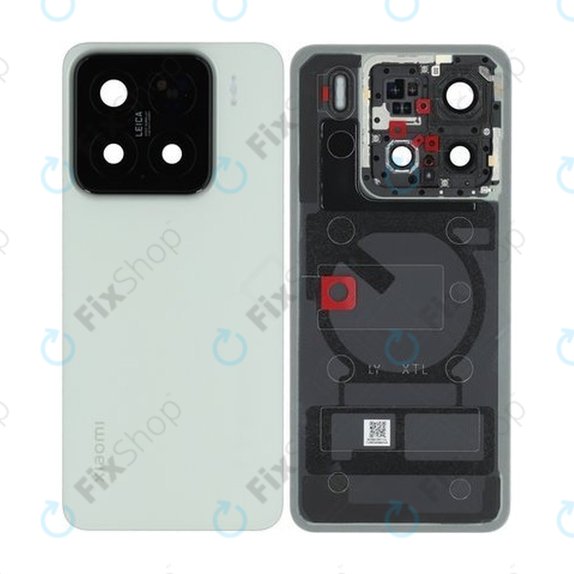 Cover batteria per Xiaomi 15 5G, Green, 560069000O300, Genuine Service Pack