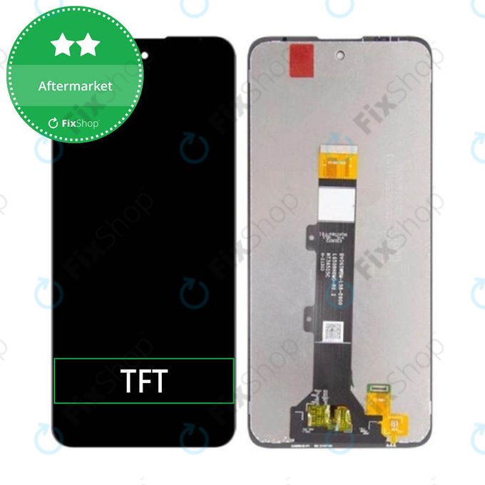 Schermo LCD per MotGoldla Moto E30, Vetro touch senza cornice