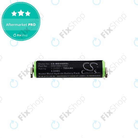 Batteria per Wella Bella, Chromini, Super, Contura HS61, WM1590-7290, Ni-MH, 700mAh, 1.2V, HQ