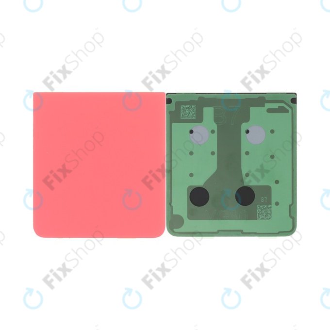 Gruppo cover batteria per Samsung Z Flip 7 F766B, Coral Red