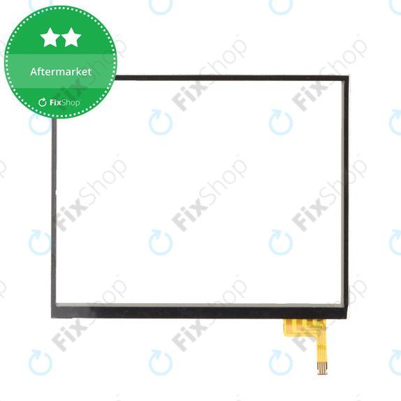 Vetro touch inferiore con adesivo per Nintendo DSi