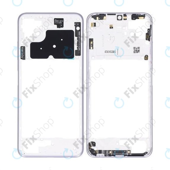Telaio centrale per Samsung A22 5G A226B, Purple, GH81-20720A, Genuine Service Pack