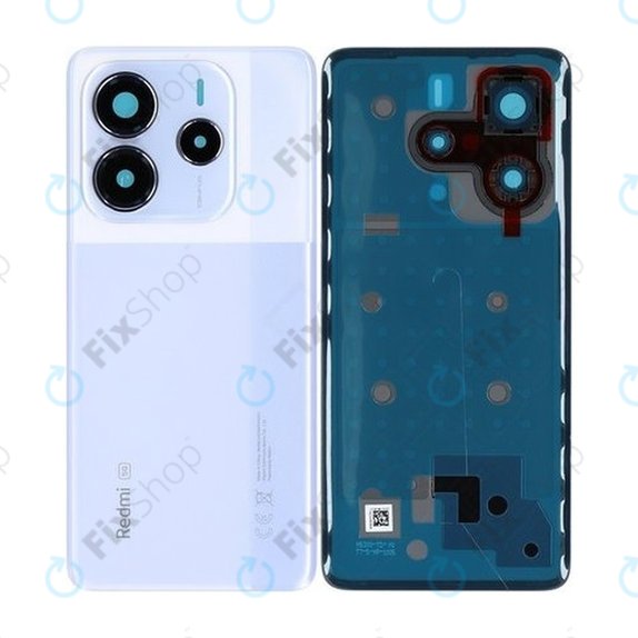 Cover batteria per Xiaomi Redmi Note 14 5G 24094RAD4G, Lavender Purple, 56002600O1700, Genuine Service Pack