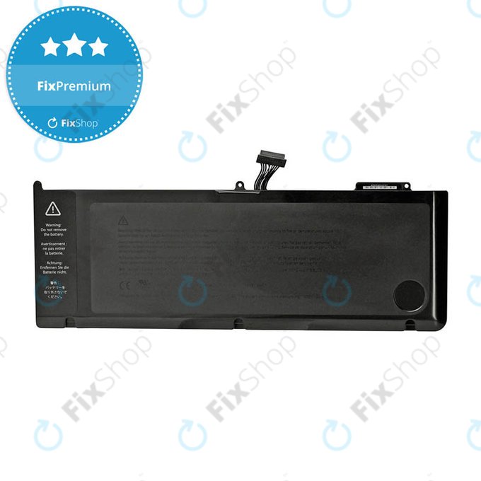 Batteria A1382 per MacBook Pro 15" A1286 (Early 2011 - Mid 2012), 8000mAh, FixPremium