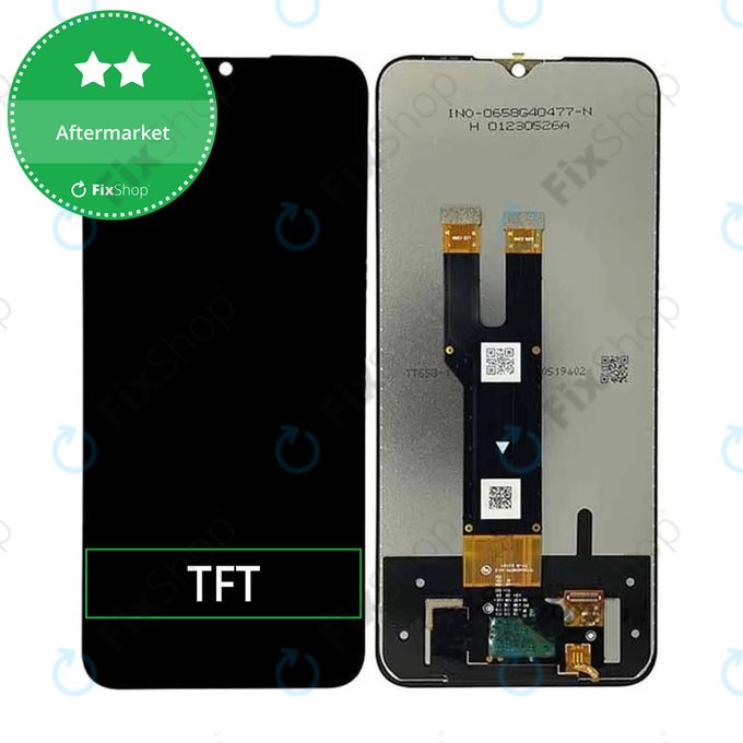 Schermo LCD per ZTE Blade V50 Design, Vetro touch senza cornice