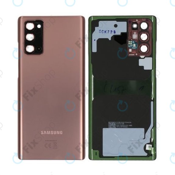 Cover batteria per Samsung Note 20 N980B, Mystic Bronze, GH82-23298B, Genuine Service Pack