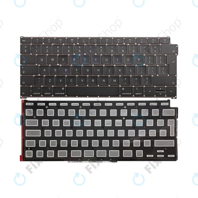 Tastiera con retroilluminazione UK/EU per MacBook Air 13" A1932 (2018 - 2019)